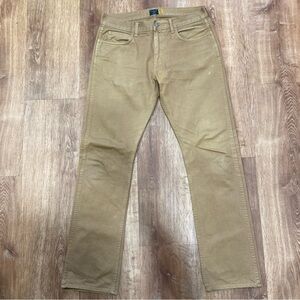 J. Crew Mens 34x32 770 Straight Fit Garment Dyed Five Pocket Pants Jeans Cotton
